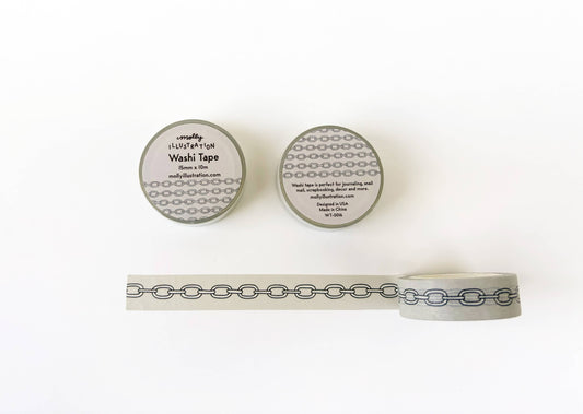Linked Chain Decorative Washi Tape