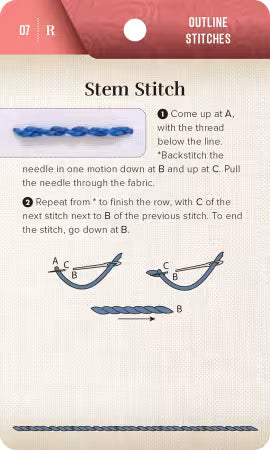 On-the-Go Embroidery Cards Set 1