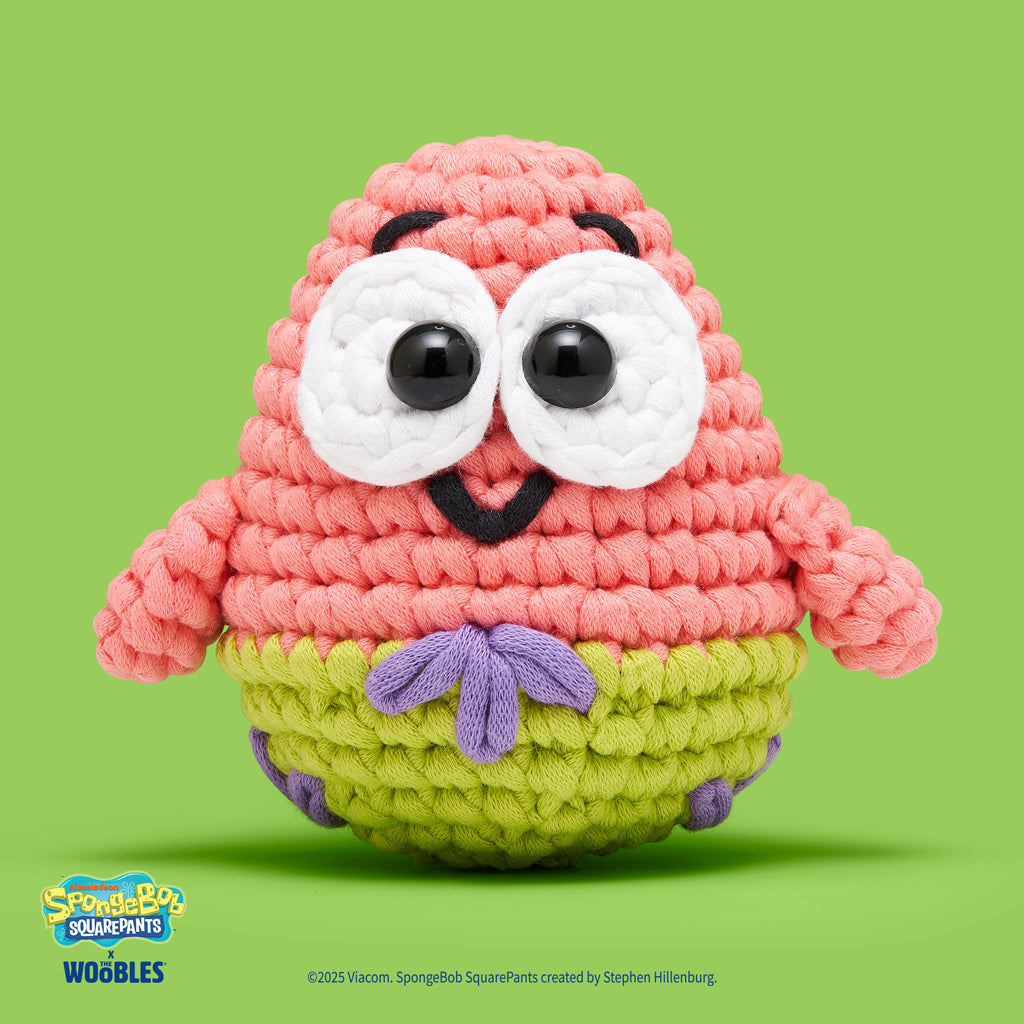 Patrick Star Crochet Kit - The Woobles