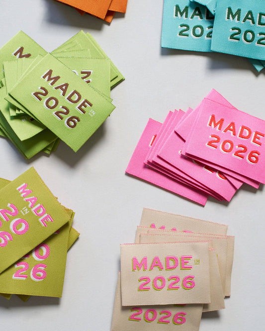 2026 Large Garment Labels