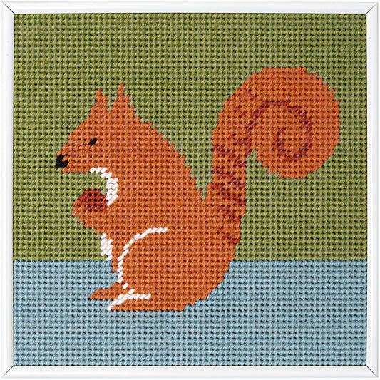 Needlepoint Kit - Squirrel - homesewn