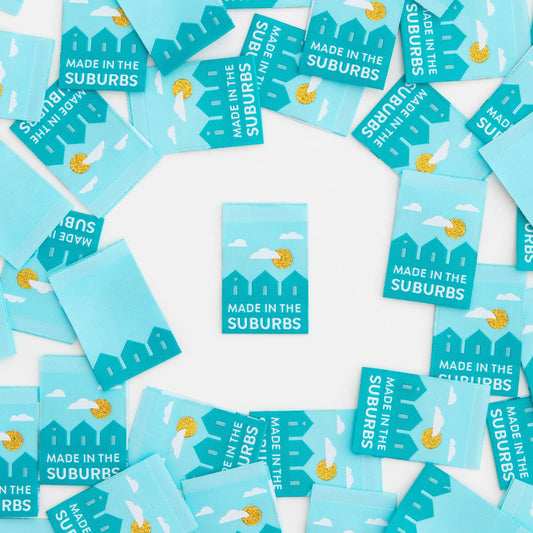 Made in the Suburbs - Sewing Woven Clothing Label Tags