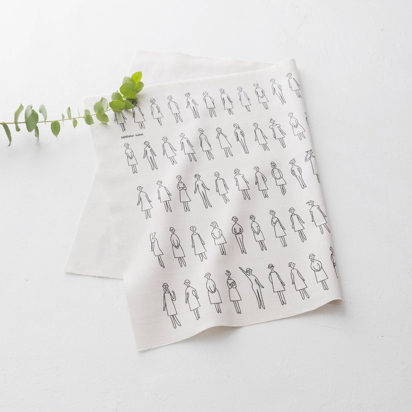 COSMO 100 Ladies Pattern Embroidery Fabric