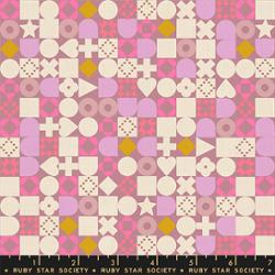 Blocked - Lilac - LoFi Linens by Ruby Star Society