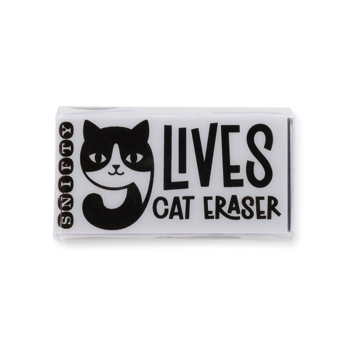 9 Lives Cat Eraser