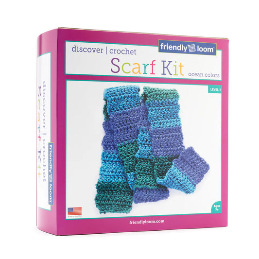 Discover Crochet - Scarf Kit - homesewn