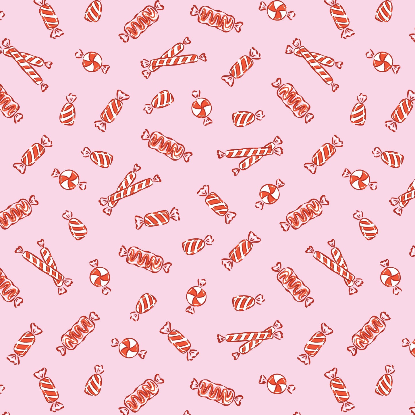 Peppermint Candy Pink - Jolly Tidings
