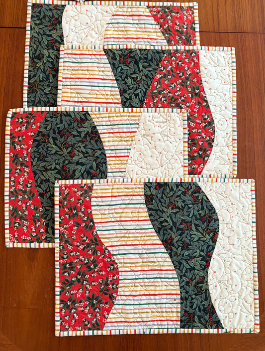 Holiday Quilted Placemat Class 2025