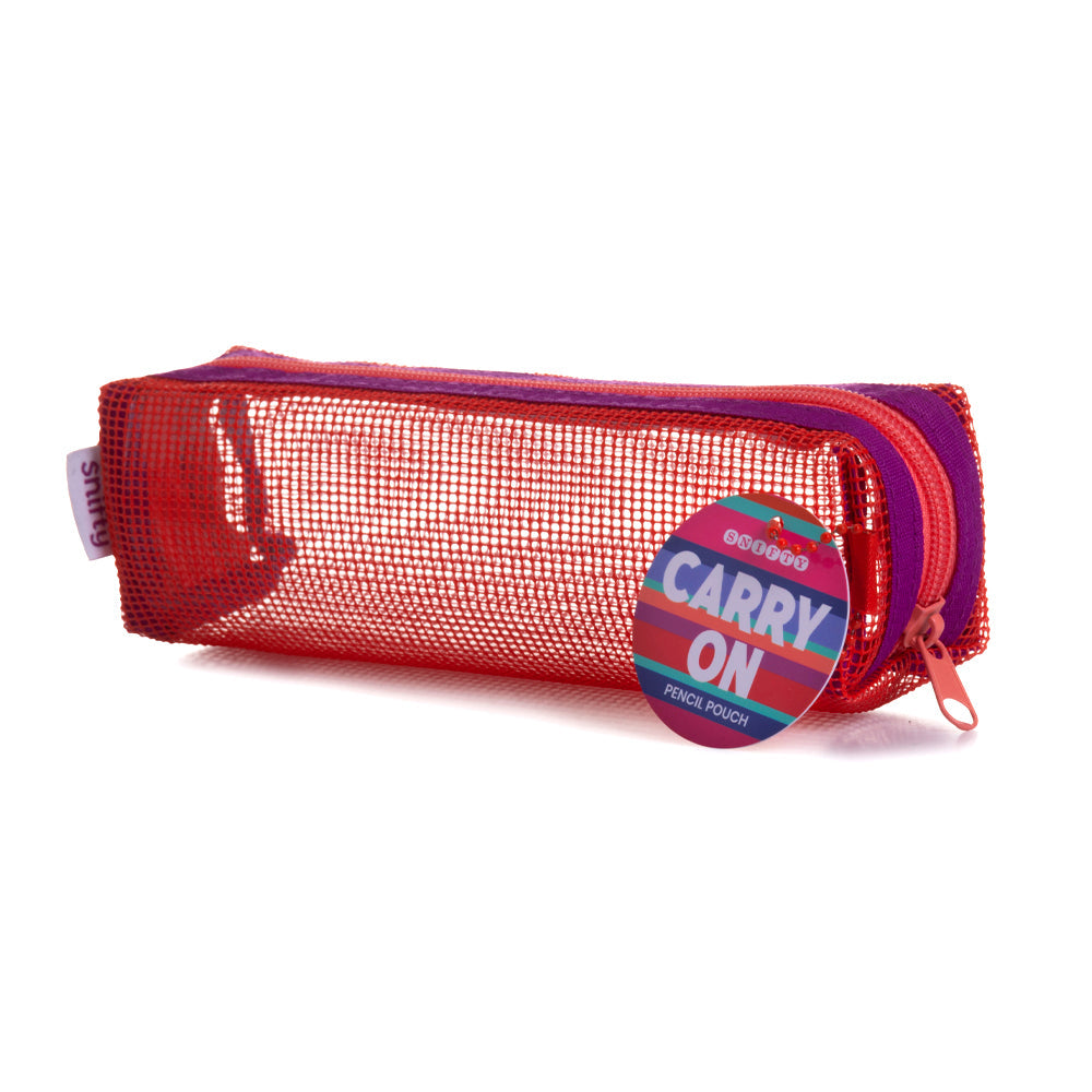 Carry On Pencil Pouch - Poppy