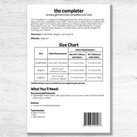 The Completer - Jacket Printed Pattern