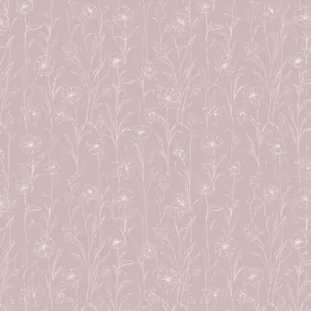 Blooms - Tawny - Fall in Love - QUILTING COTTON/POPLIN
