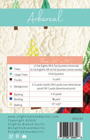 Aboreal Quilt Pattern - homesewn