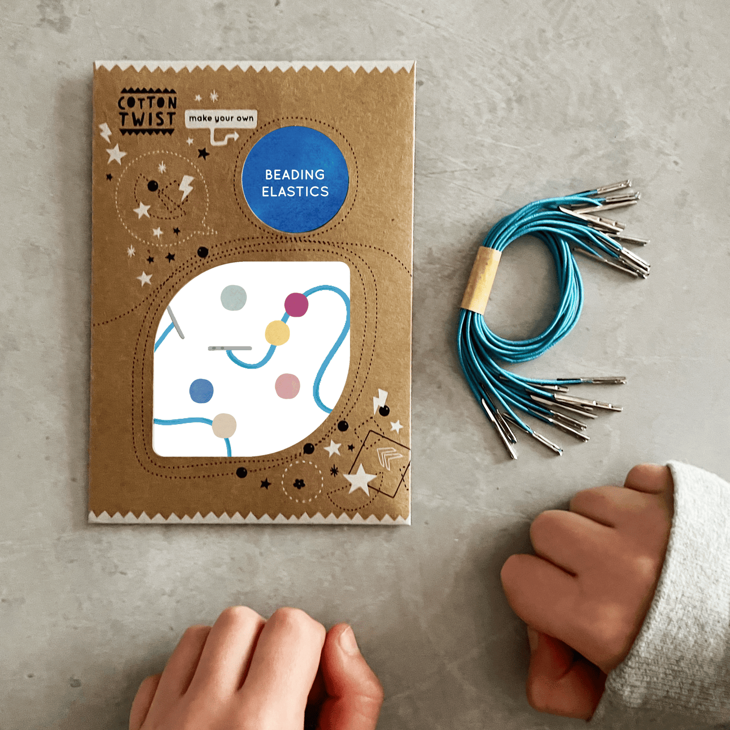 Additional Set of 10 Beading Elastics - homesewn