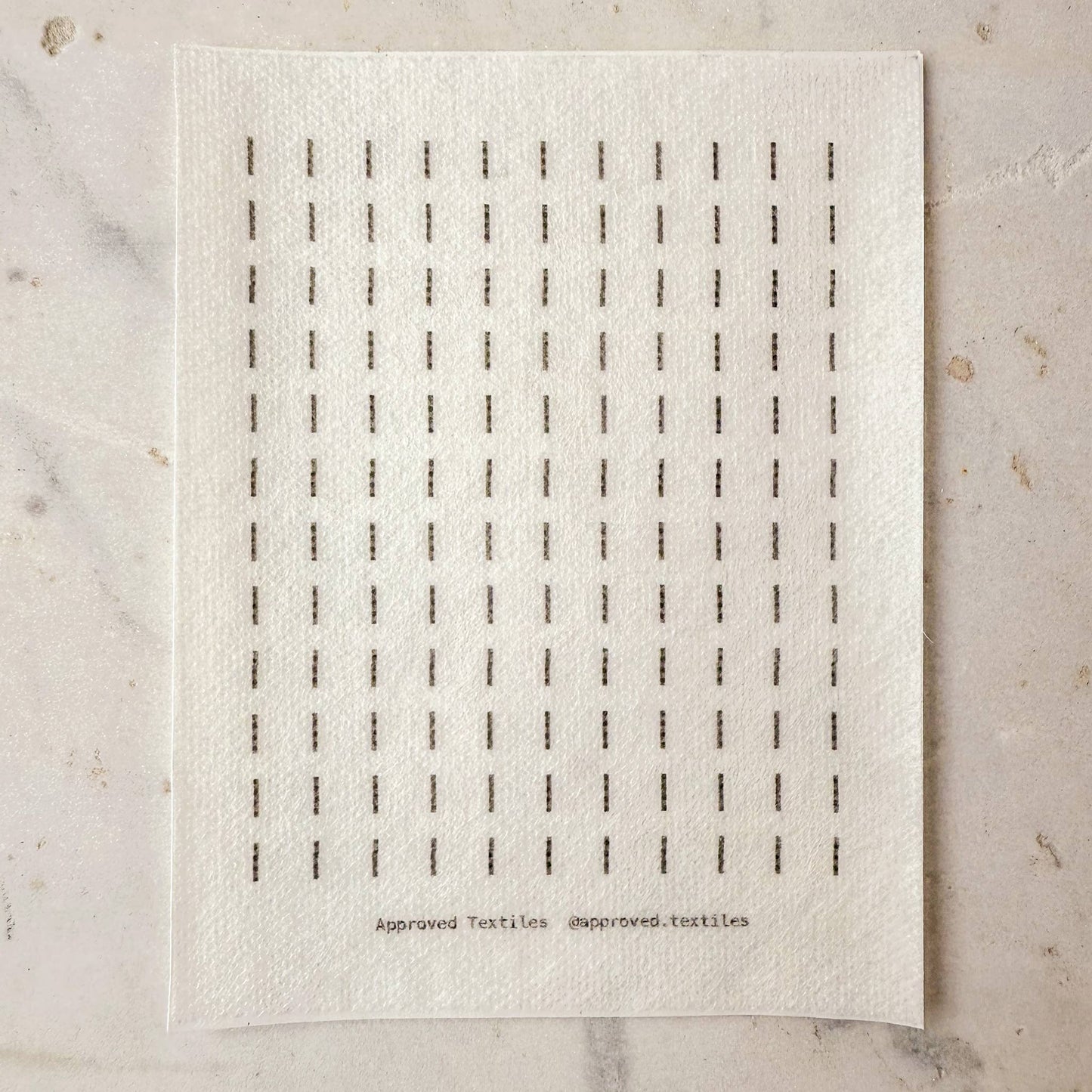Agnes Martin Mending + Embellishment Transfer - homesewn