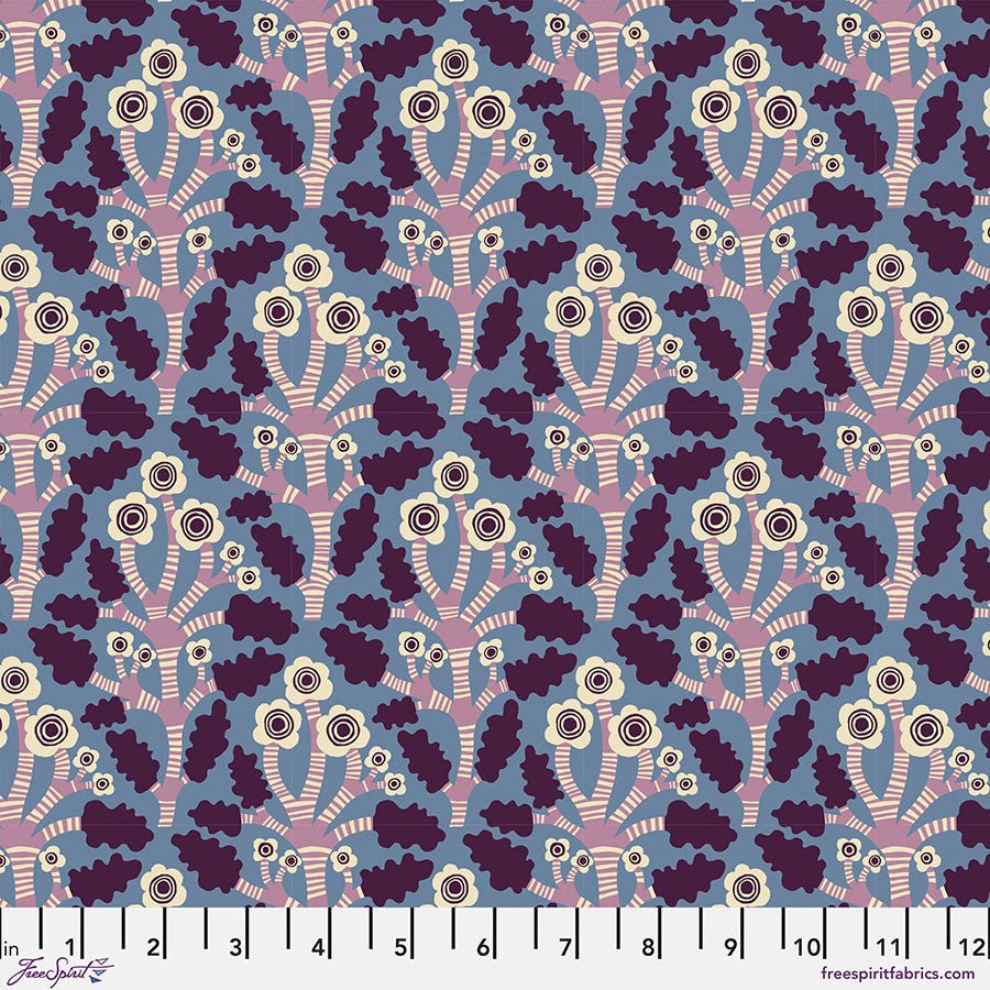 Angel - Blue - The City of Dreams - QUILTING COTTON/POPLIN - homesewn