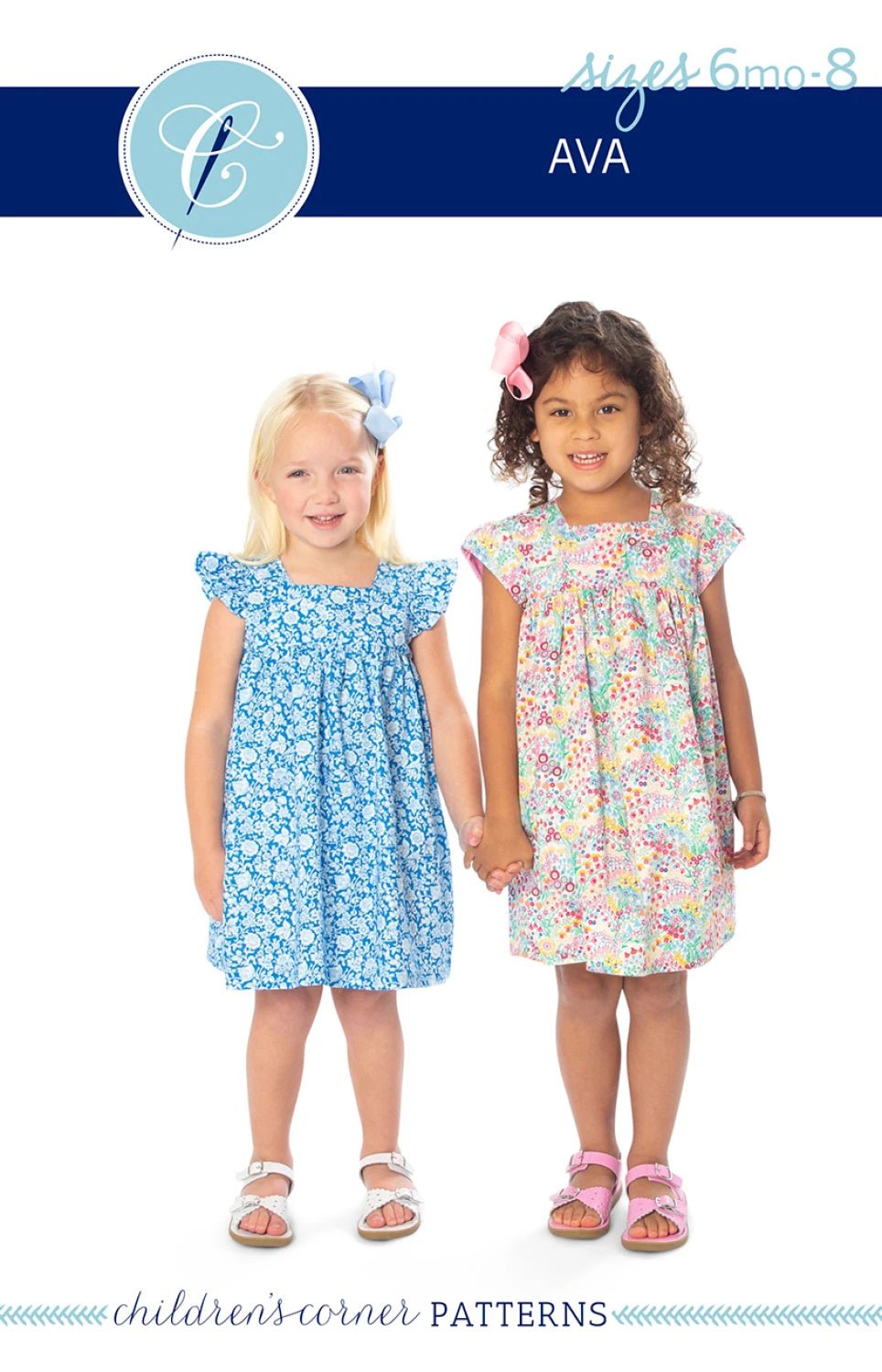 Ava Dress Kids Pattern - homesewn