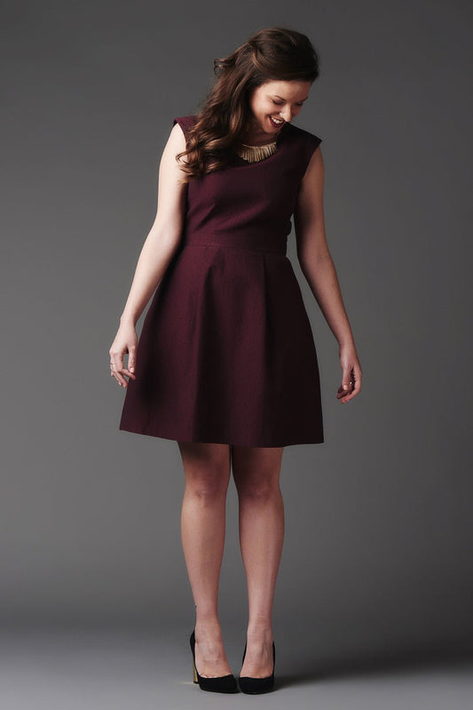 Belladone Dress Pattern - PDF PATTERN - homesewn