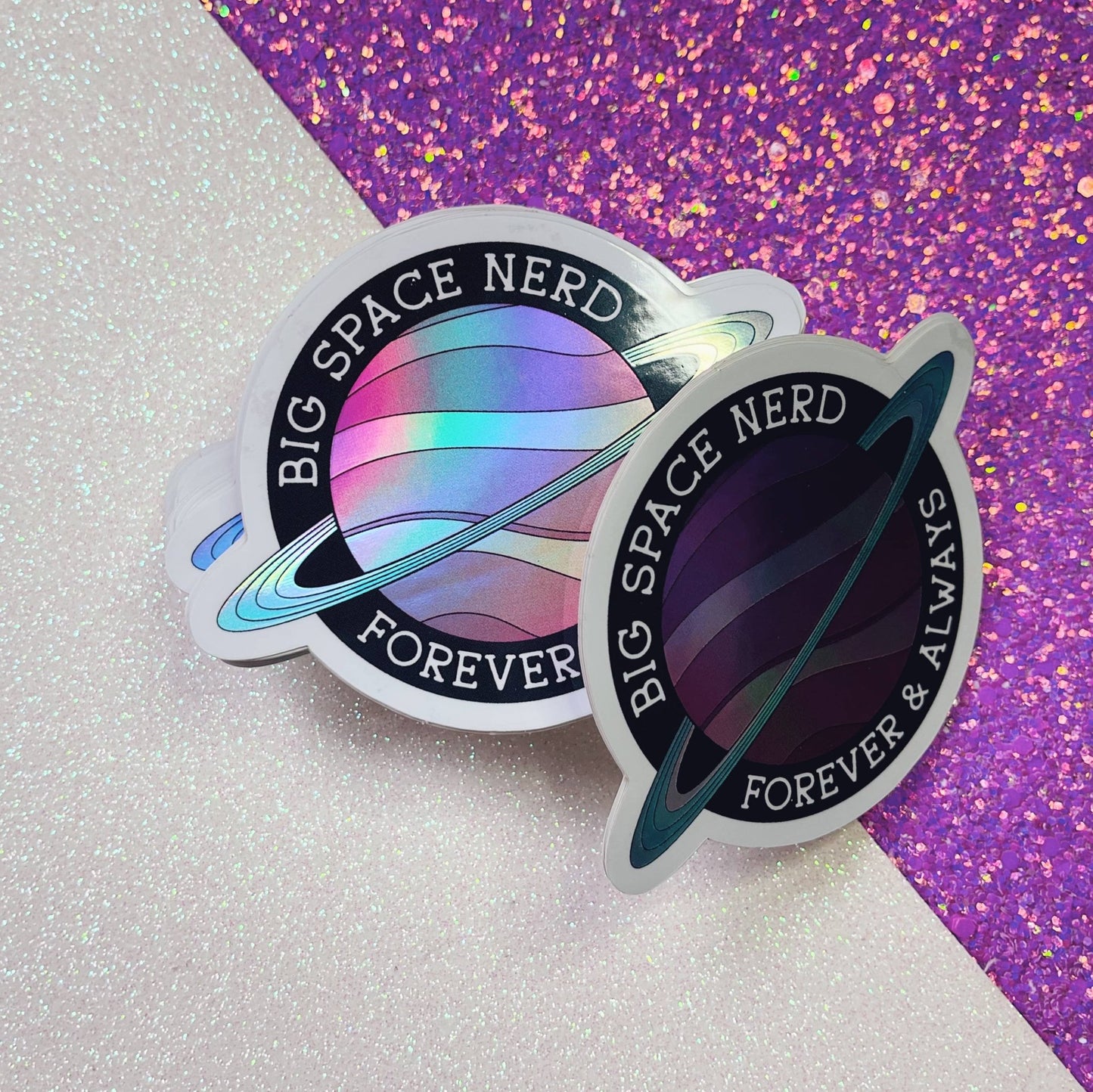 Big Space Nerd Sticker - homesewn