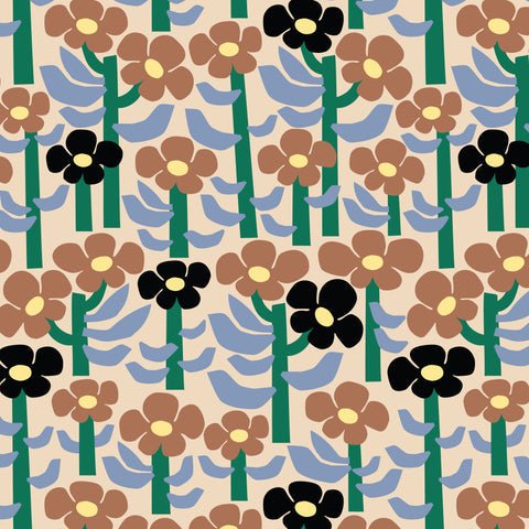 Bloom Sprout Organic BATISTE - Sun Seed Moon - Leah Duncan - homesewn