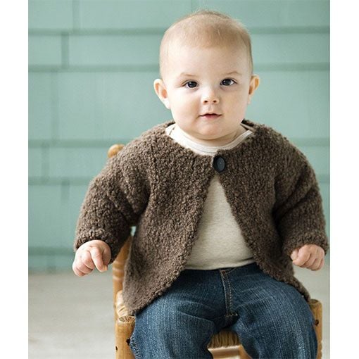 Blossom Baby Sweater Knitting Pattern - homesewn