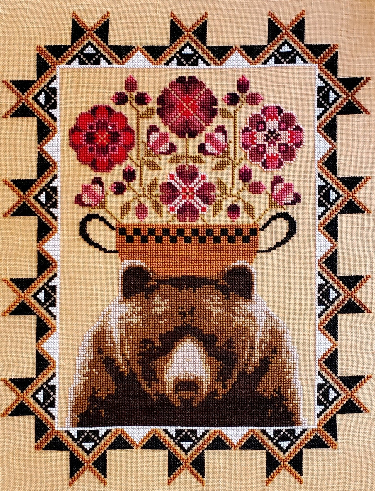 Boom Printed Cross Stitch Pattern (Copy) - homesewn