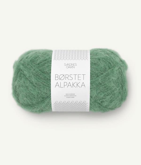 Borstet (Brushed) Alpakka - homesewn