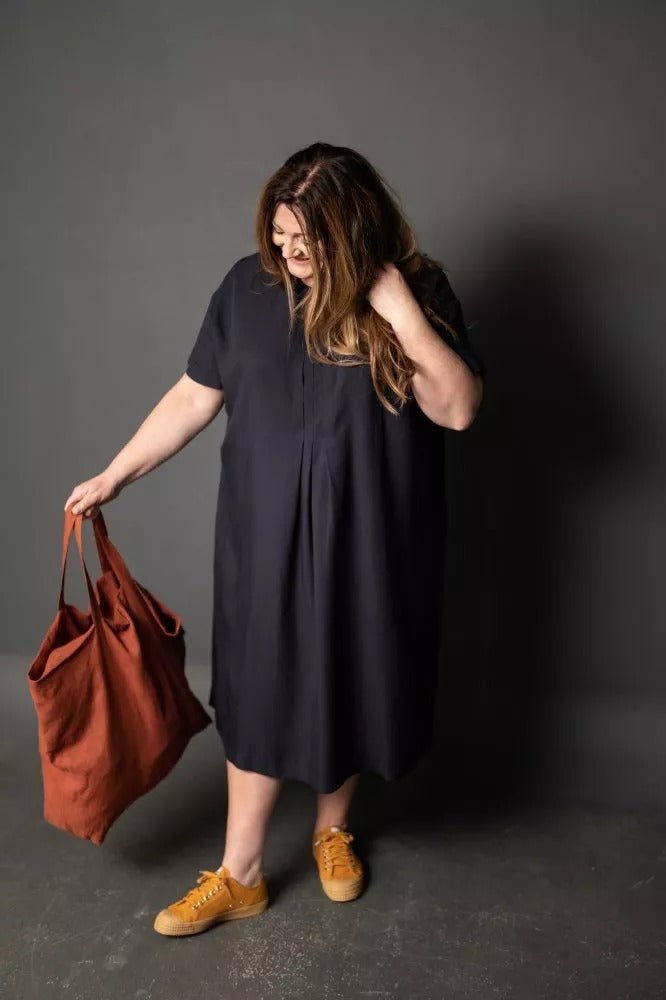 BOXBOX Dress 20-28 - PDF PATTERN - homesewn