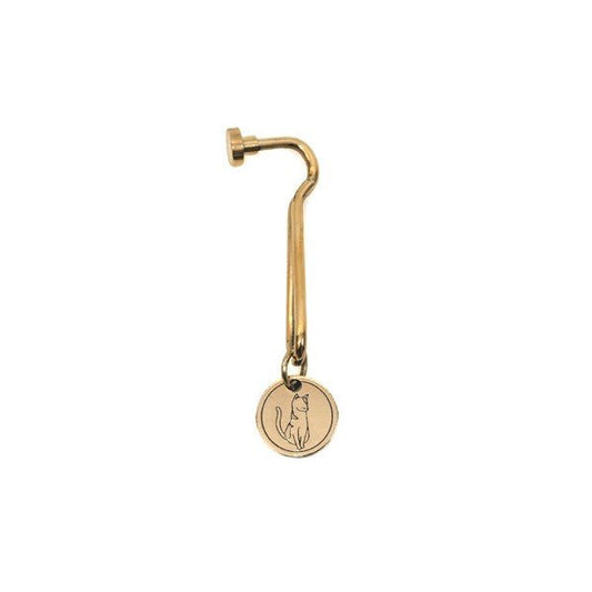 Brass Key Ring - homesewn