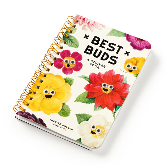 Brass Monkey Best Buds Googly Sticker Book - homesewn