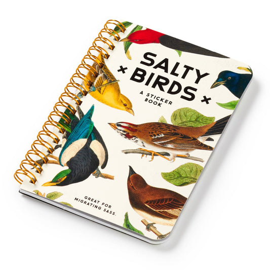 Brass Monkey Salty Birds Sticker Book - homesewn