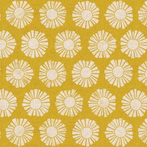 By The Seaside - Sunshine - Golden - Unbleached Canvas - homesewn