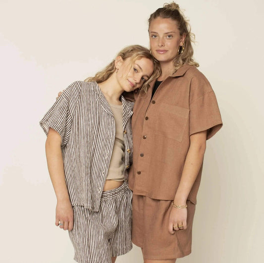 Camp Shirt and Shorts Sewing pattern PDF DOWNLOAD - homesewn