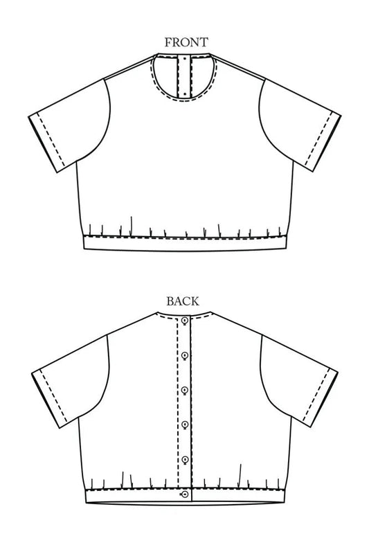 CELESTE Top 6-18 - PDF PATTERN - homesewn