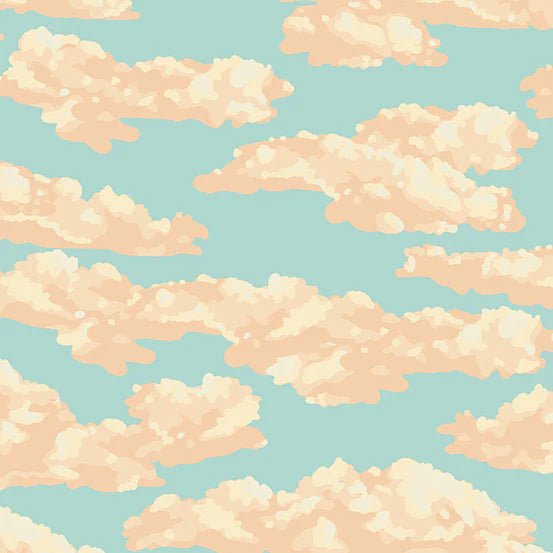 Cloudy Skies - Light - Astrologika - homesewn