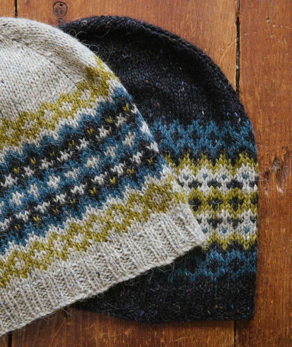 Colorwork Cap Printed Knitting Pattern - homesewn