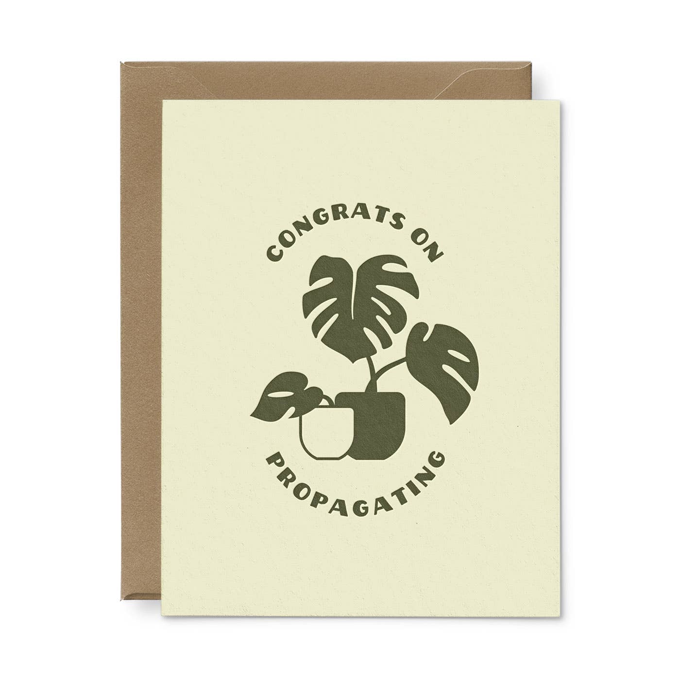 Congrats On Propagating Baby Greeting Card - homesewn