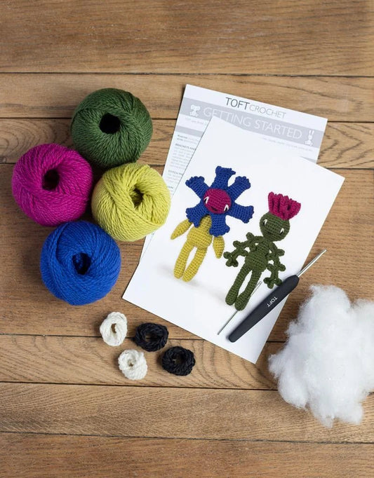 Cornflower and Thistle Kit - homesewn