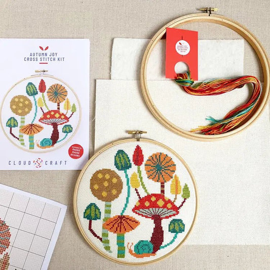 Cross stitch kit - Autumn Joy - homesewn