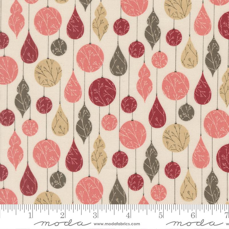 Crystal Ornaments - Sugar - Gingerbread Lane QUILTING COTTON/POPLIN - homesewn
