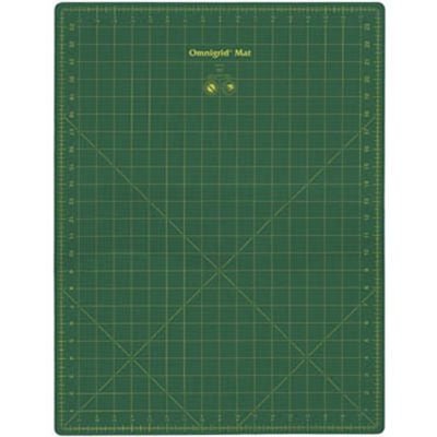 Cutting Mat w Grid 18X24" - Green - homesewn