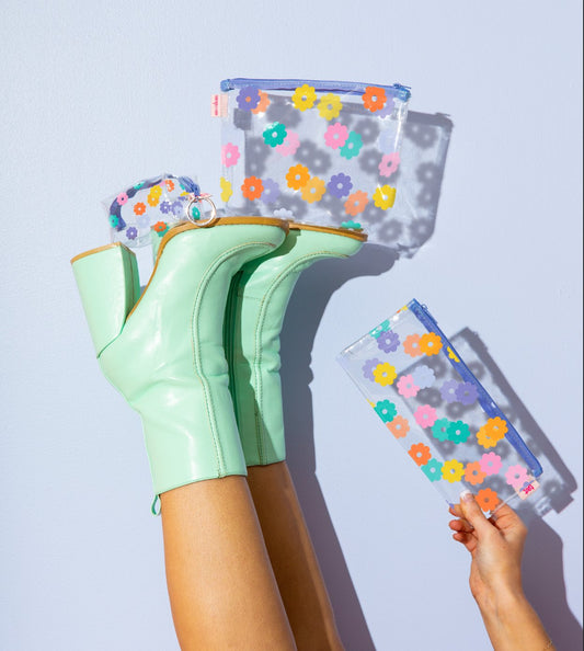 Daisy Tag - A - Long Key Ring (perfect stocking stuffers!) - homesewn