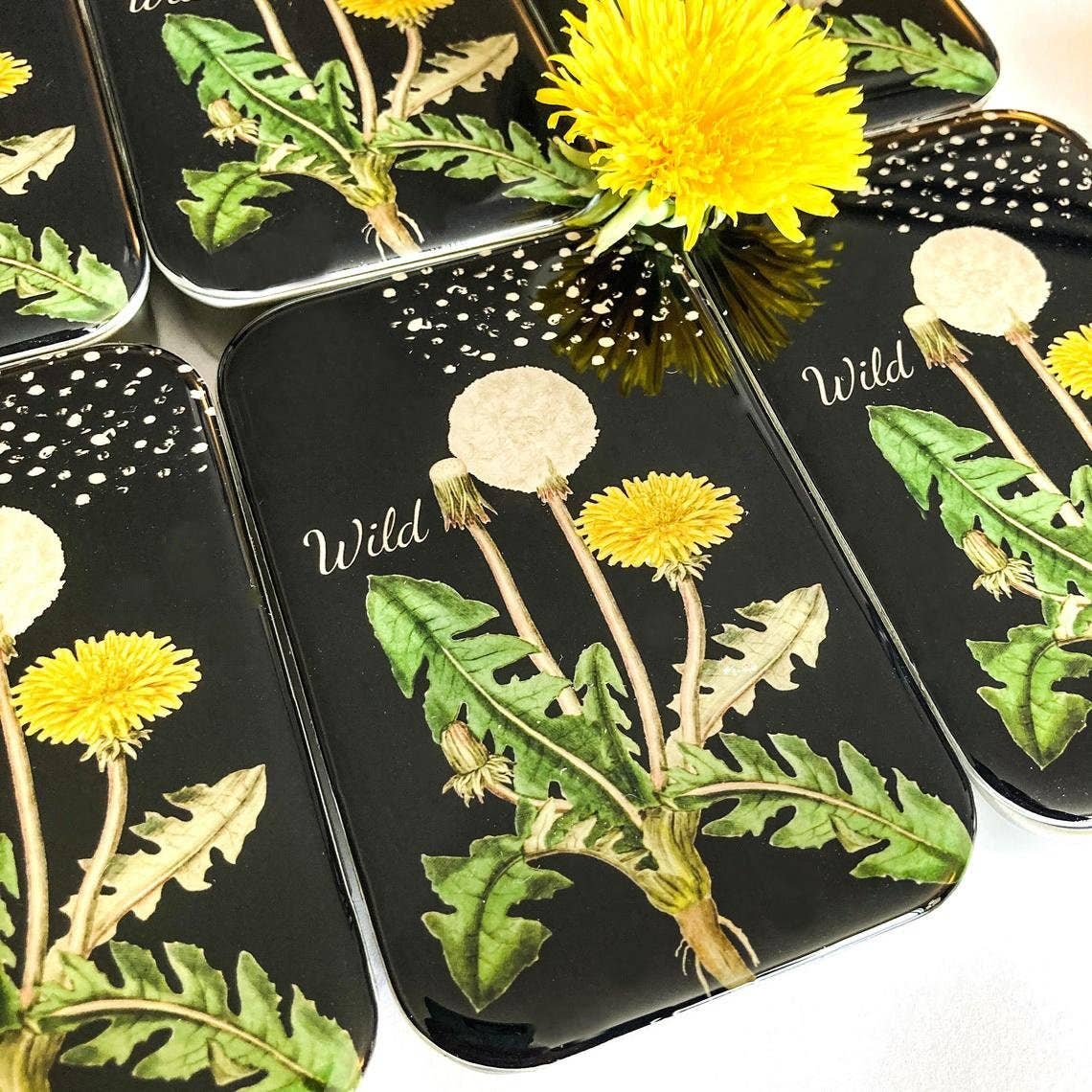Dandelion Notions Tin - homesewn