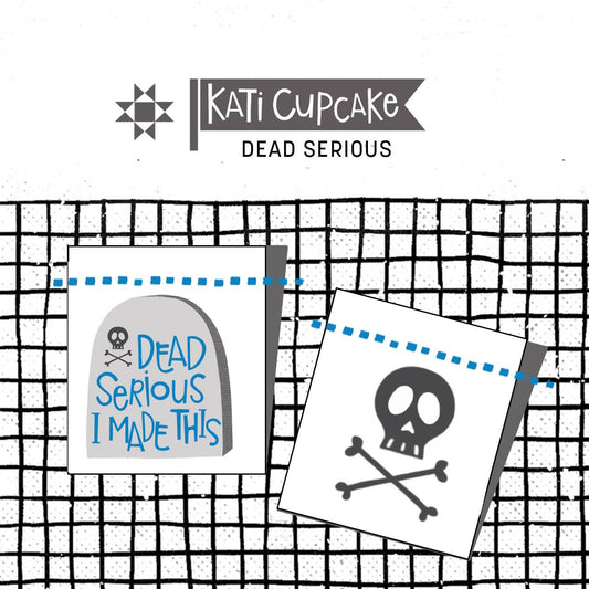 Dead Serious - Designer Woven Labels - homesewn