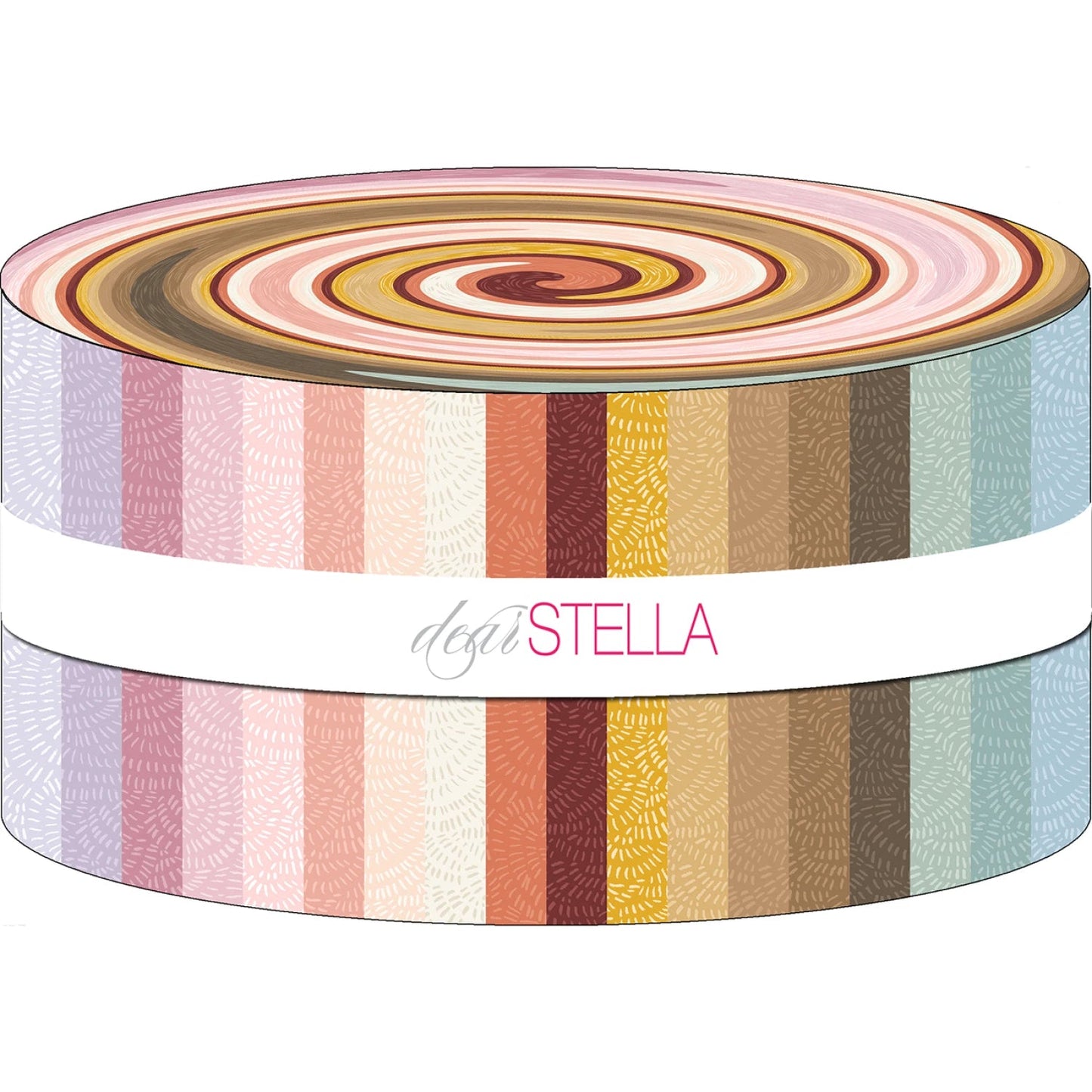 Dear Stella Crimp Jelly Roll 2.5in Strips (40pc) - homesewn