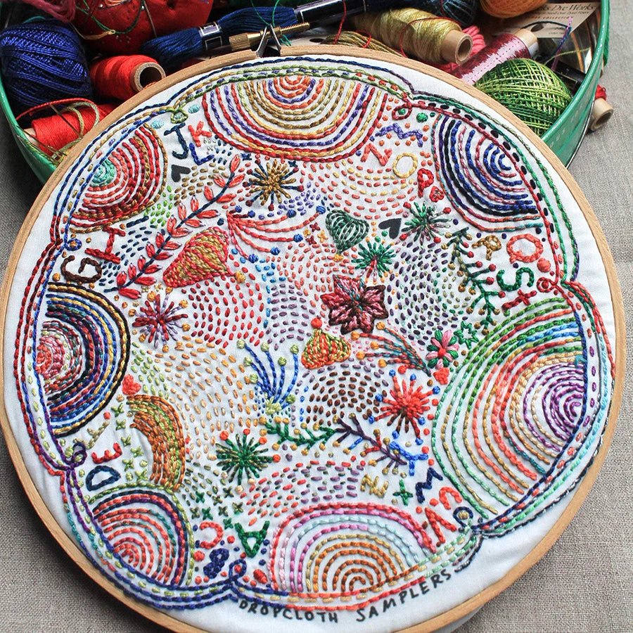 Disco Nap Sampler - Embroidery Project - homesewn