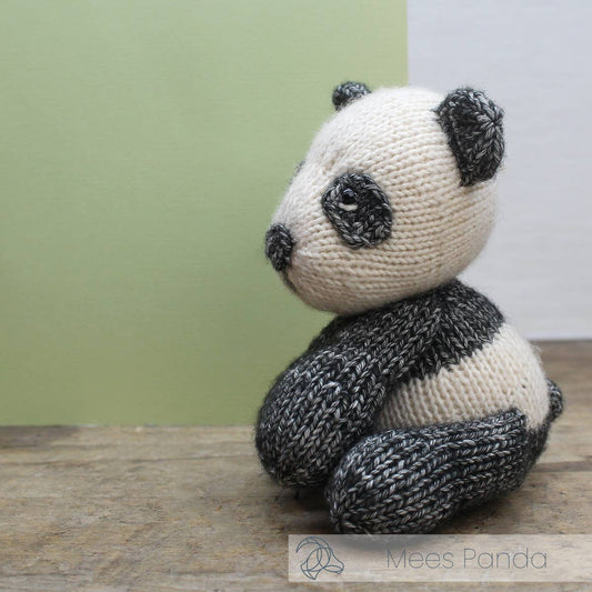 DIY Knitting Kit - Mees Panda - homesewn