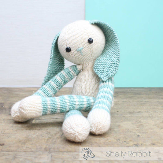 DIY Knitting Kit - Shelly Rabbit - homesewn