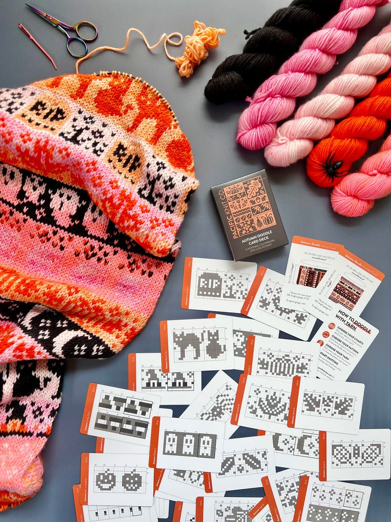 Doodle Card Deck - Autumn - homesewn