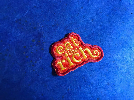 Eat the Rich Patch - homesewn