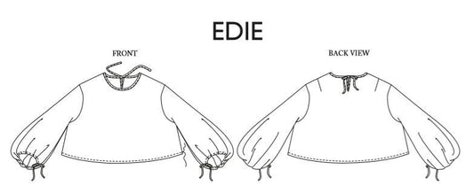 EDIE Top & Dress 6-18 - PDF PATTERN - homesewn